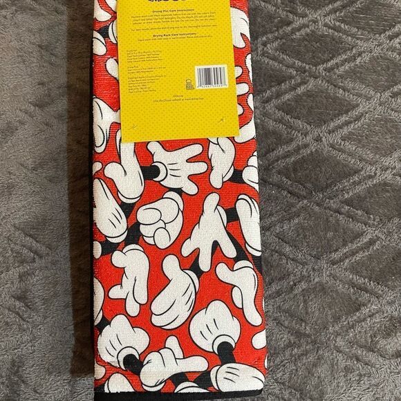 Disney Mickey Mouse dish drying mat with rack NWT - Picture 4 of 5